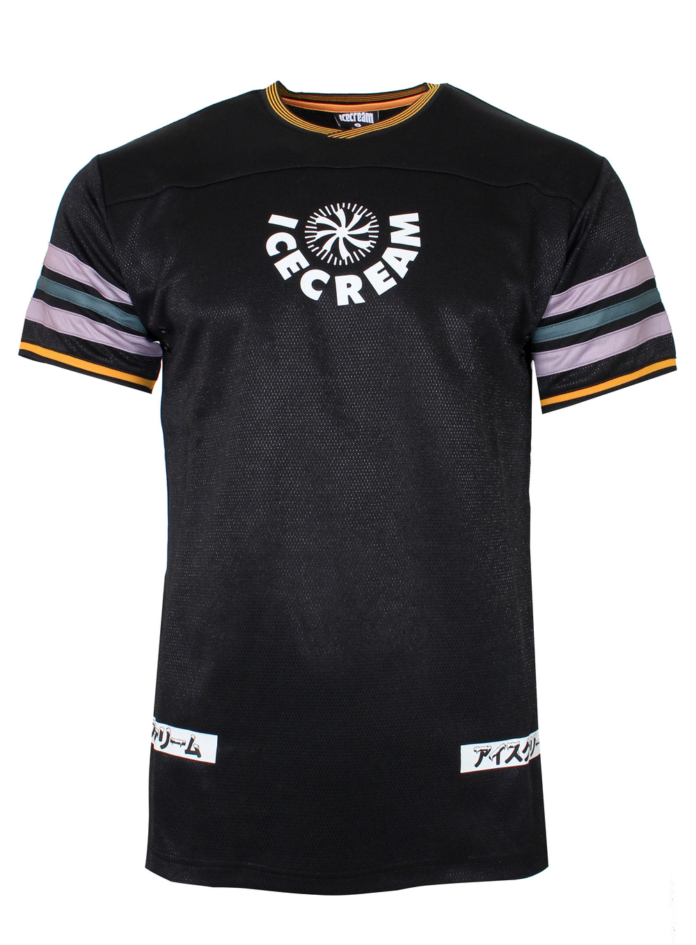 Men's Quarter Short Sleeve Knit-Black