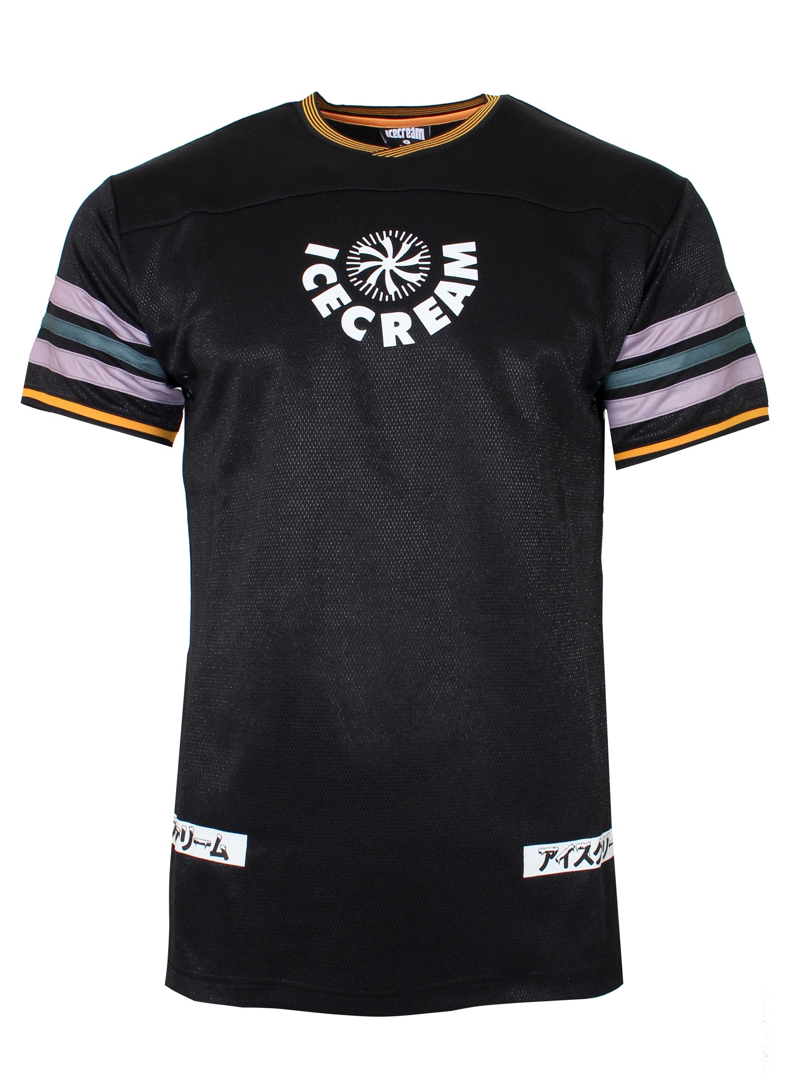 Men's Quarter Short Sleeve Knit-Black