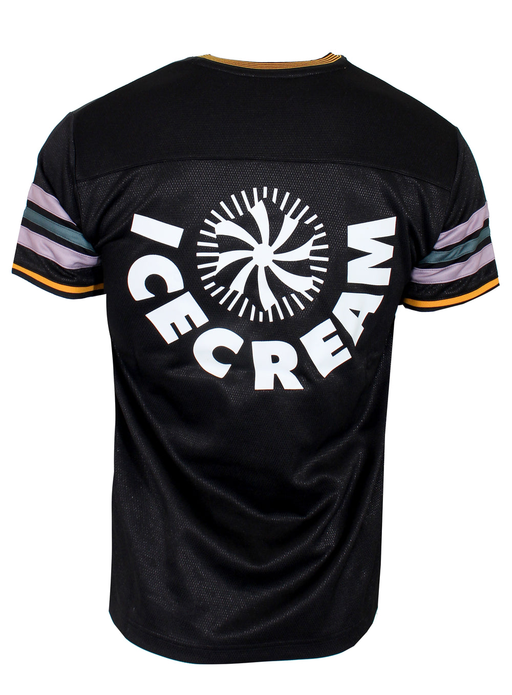 Men's Quarter Short Sleeve Knit-Black