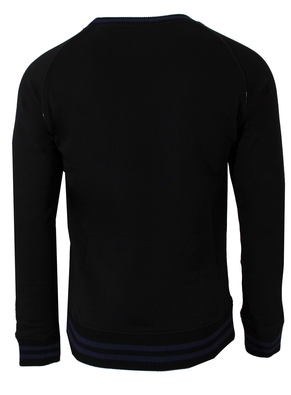 Round Logo Pullover Crewneck with Drawstrings
