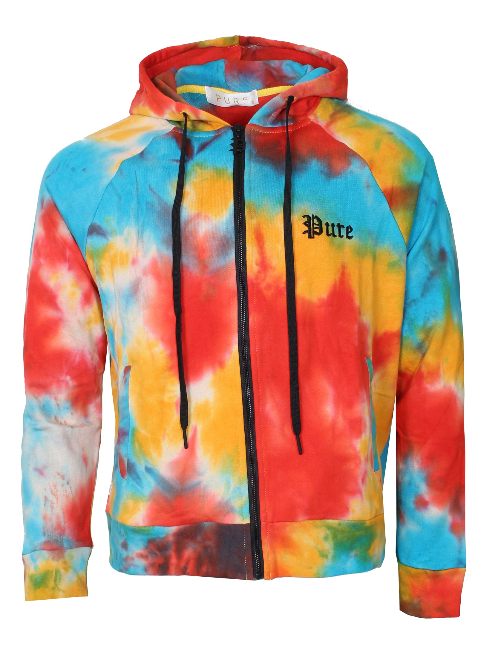 Men's Pure Tie Dye Jacket-Multi