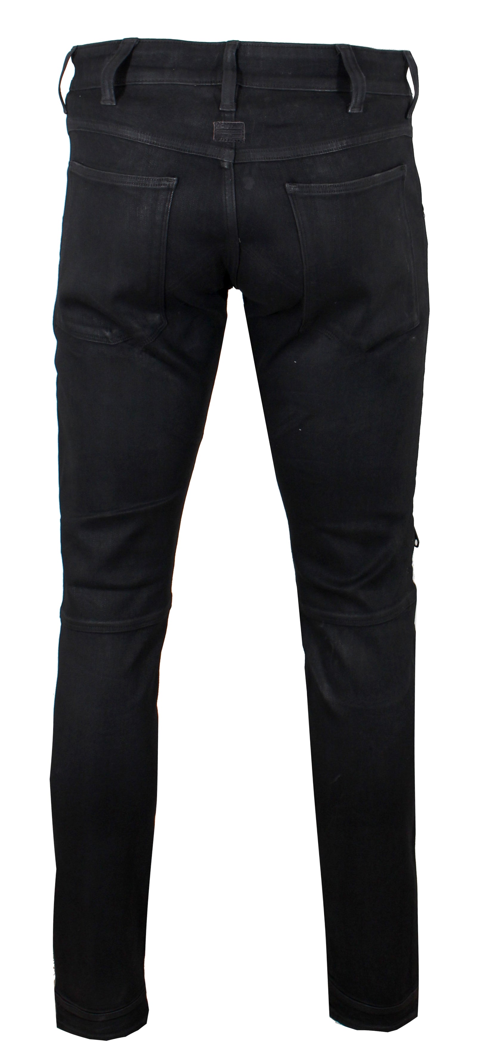 5620 3D Zip Knee Skinny Denim