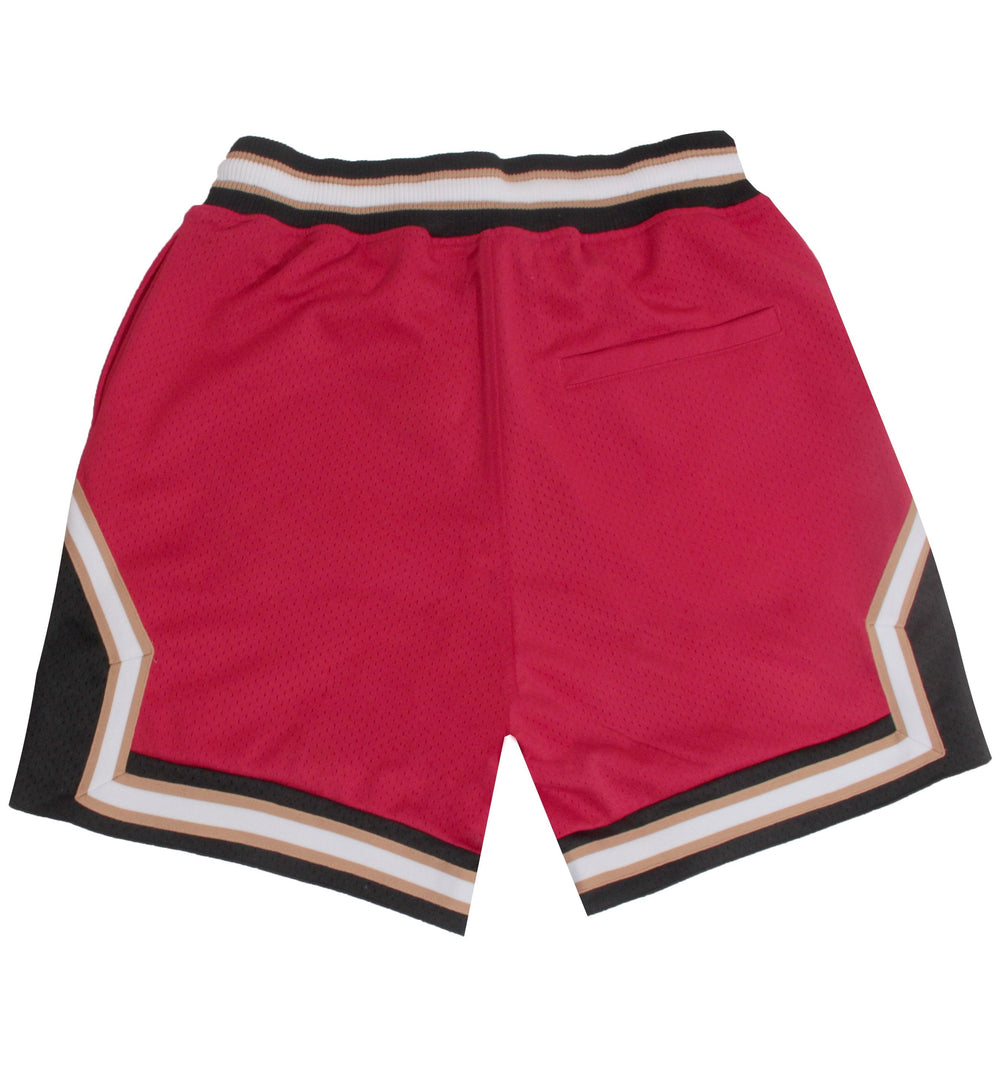 Striver's Row Hoop Short in Salsa red – view 2 of 2