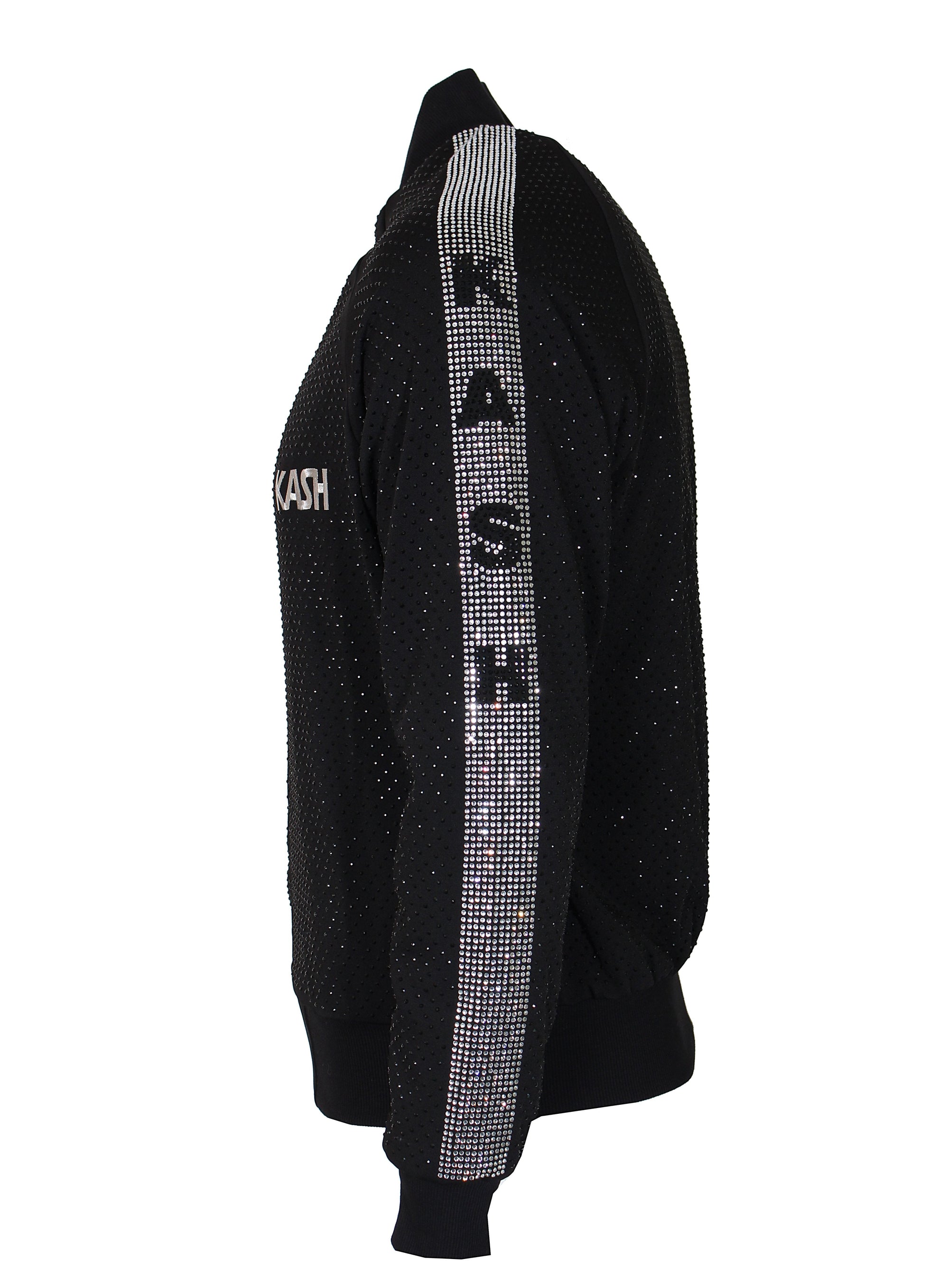 Kash Diamond Jacket-Black