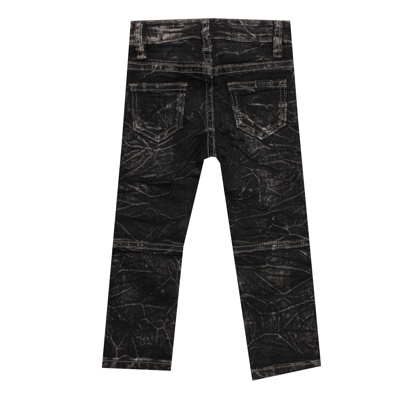 Haus of JR Seems Biker Denim in black wash – view 2 of 2