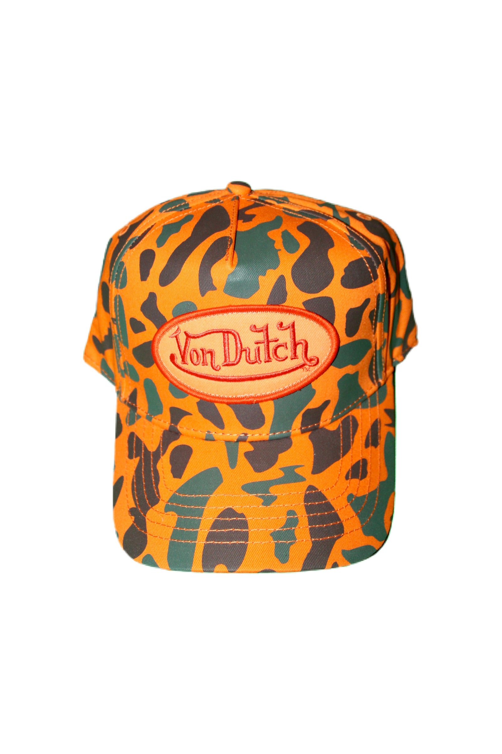 Von Dutch Camo 242 Trucker in Orange Camo – view 2 of 2