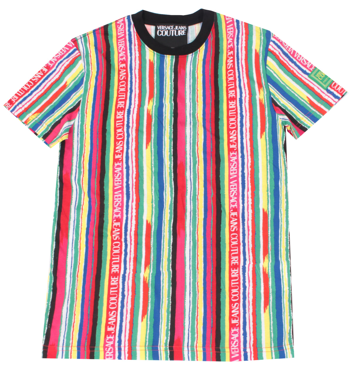 Versace Jeans Couture Allover Print Tee in multicolor – view 1 of 2