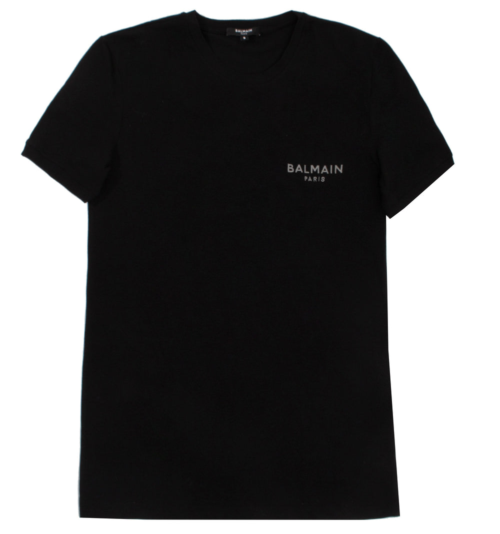Balmain Underwear Logo Round Neck T-Shirt - Black – view 1 of 3