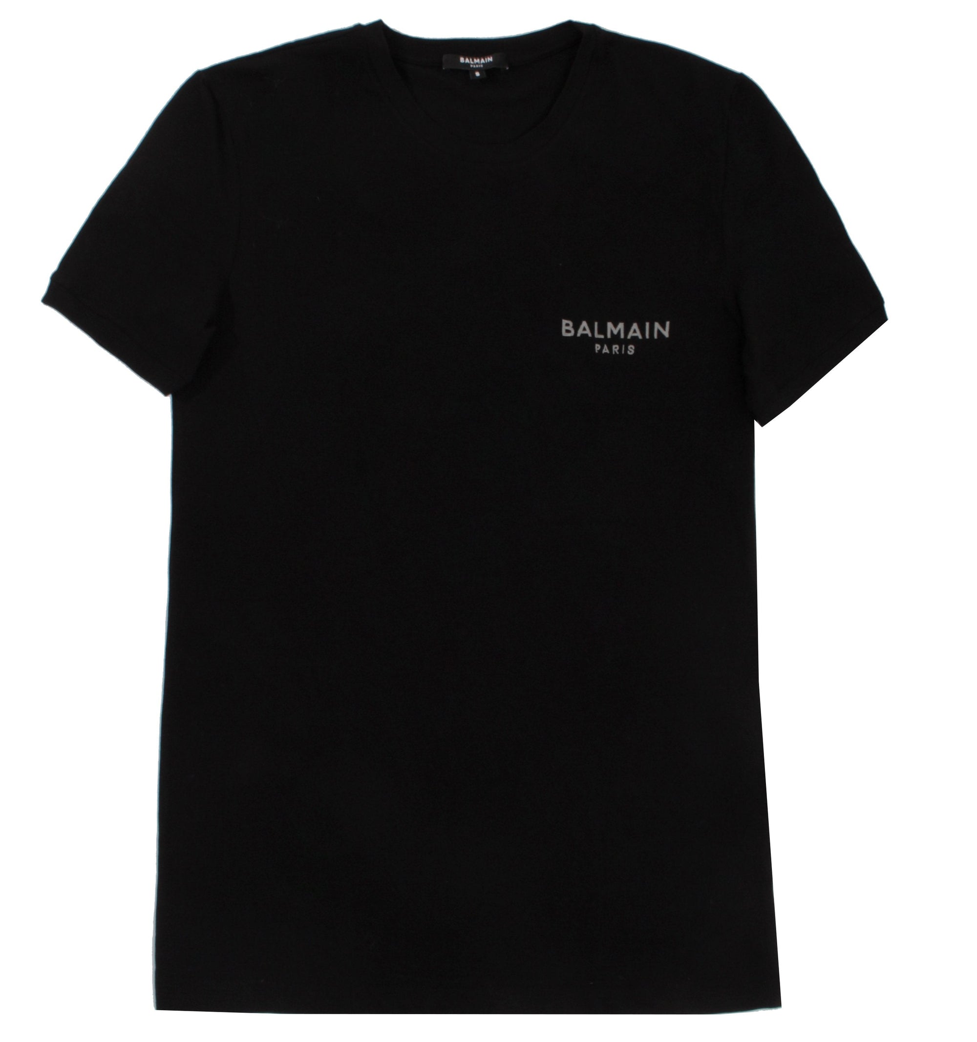 Logo Round Neck T-Shirt - Black