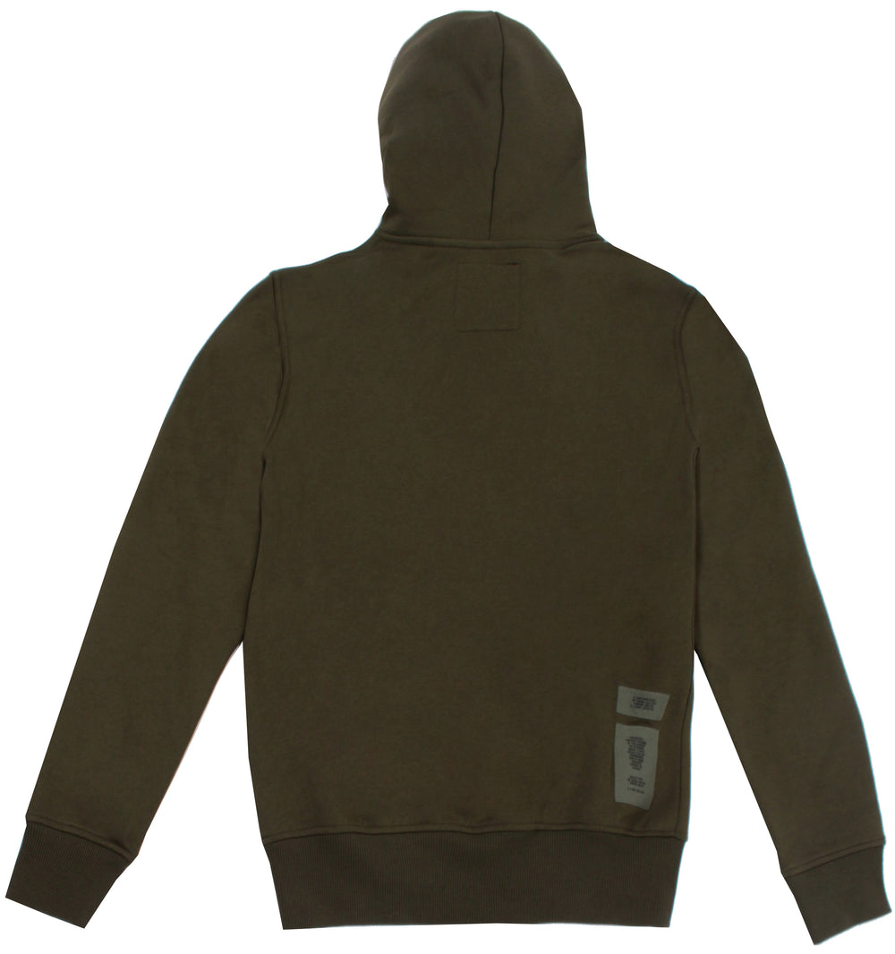 G-Star Hooded Sweater - Dk Bronze Green