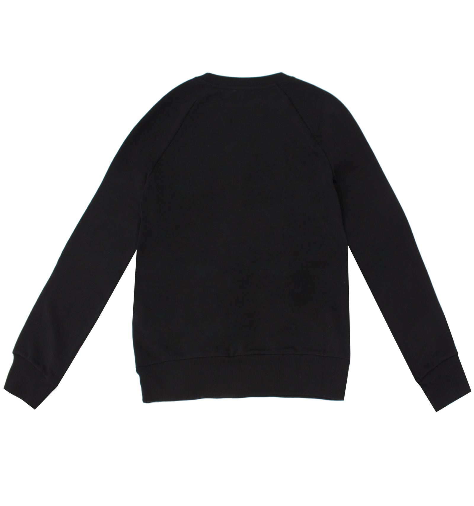 Balmain Foil Printed Sweatshirt - Black & Gold