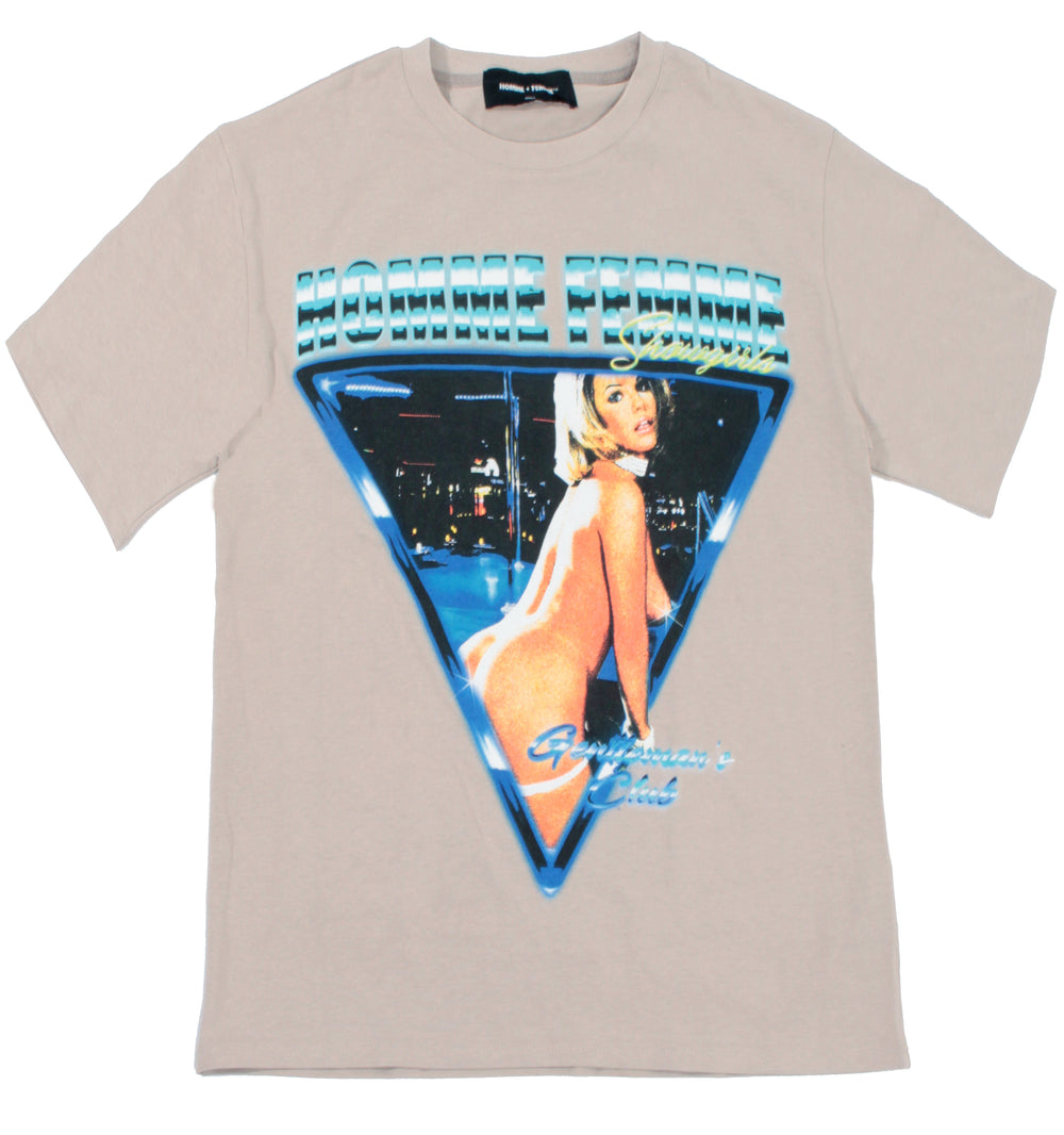 Homme + Femme Showgirls Tee in grey – view 1 of 2