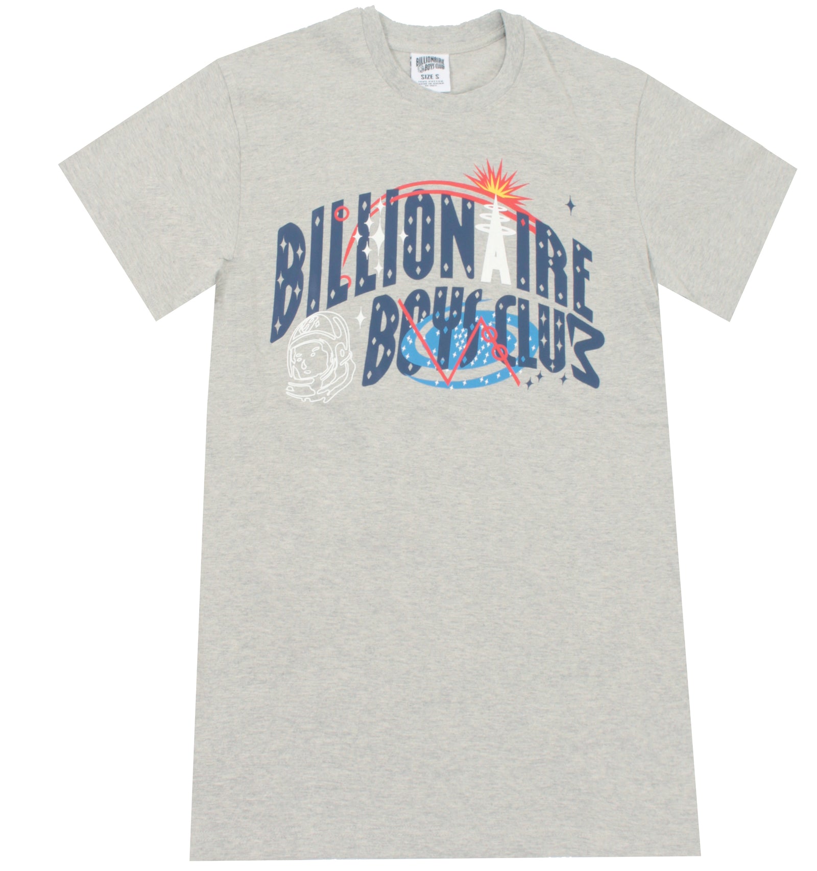 BB FUTURE ARCH SS TEE-HEATHER GREY