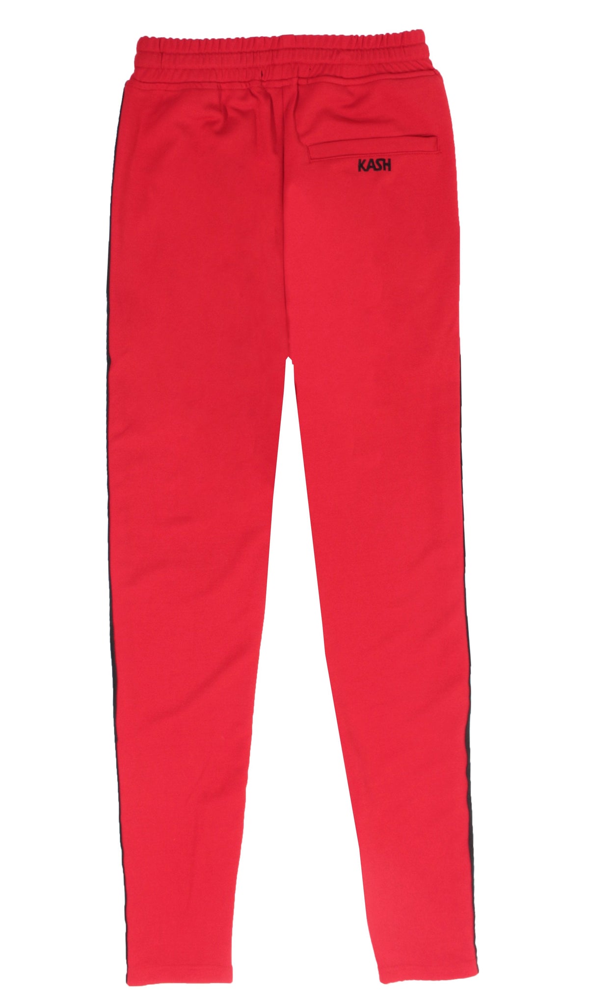 Kash Track Pant W/ Embroidery - Red