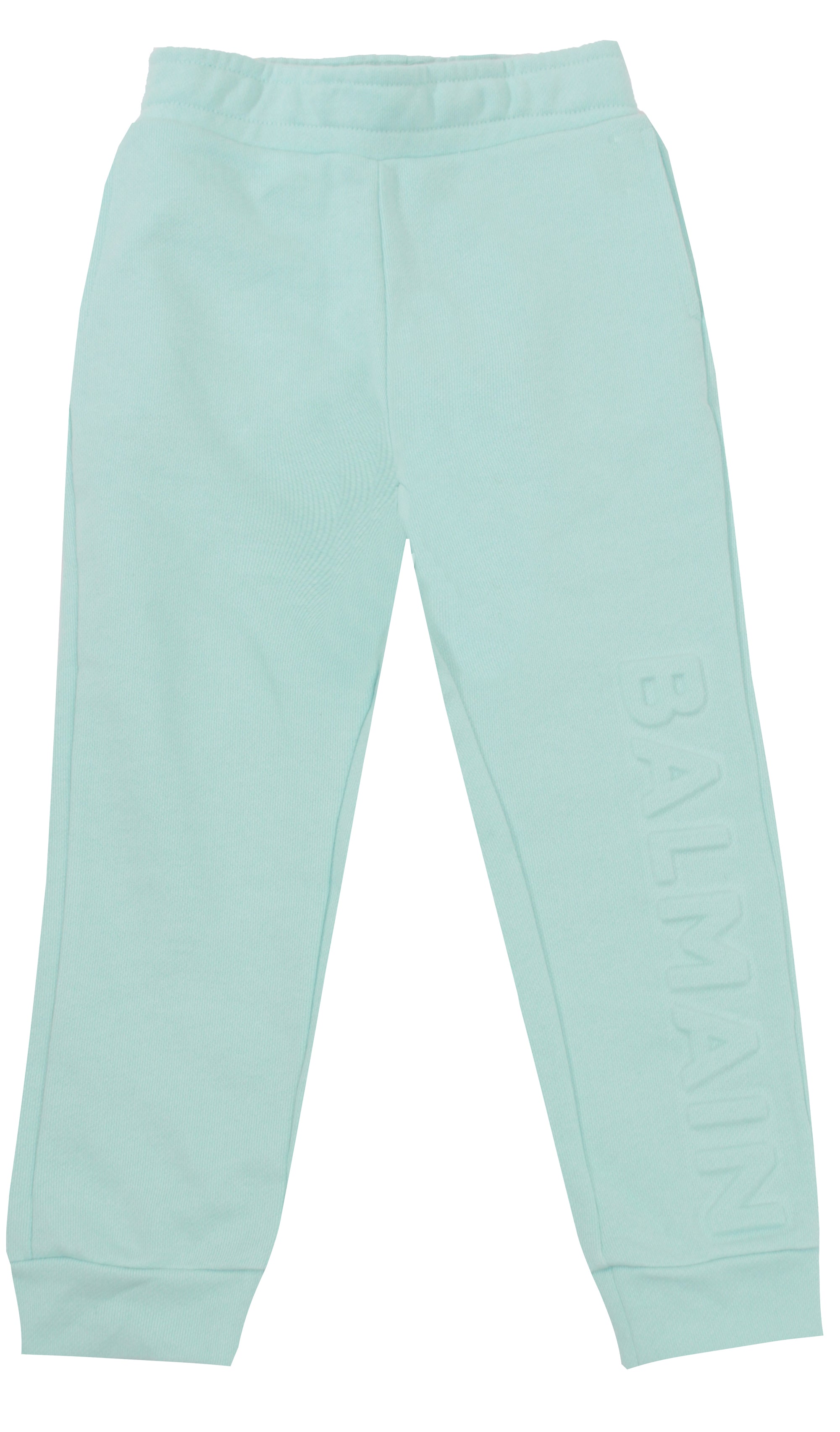 Sweatpants W/ Embossed Logo - Turquoise