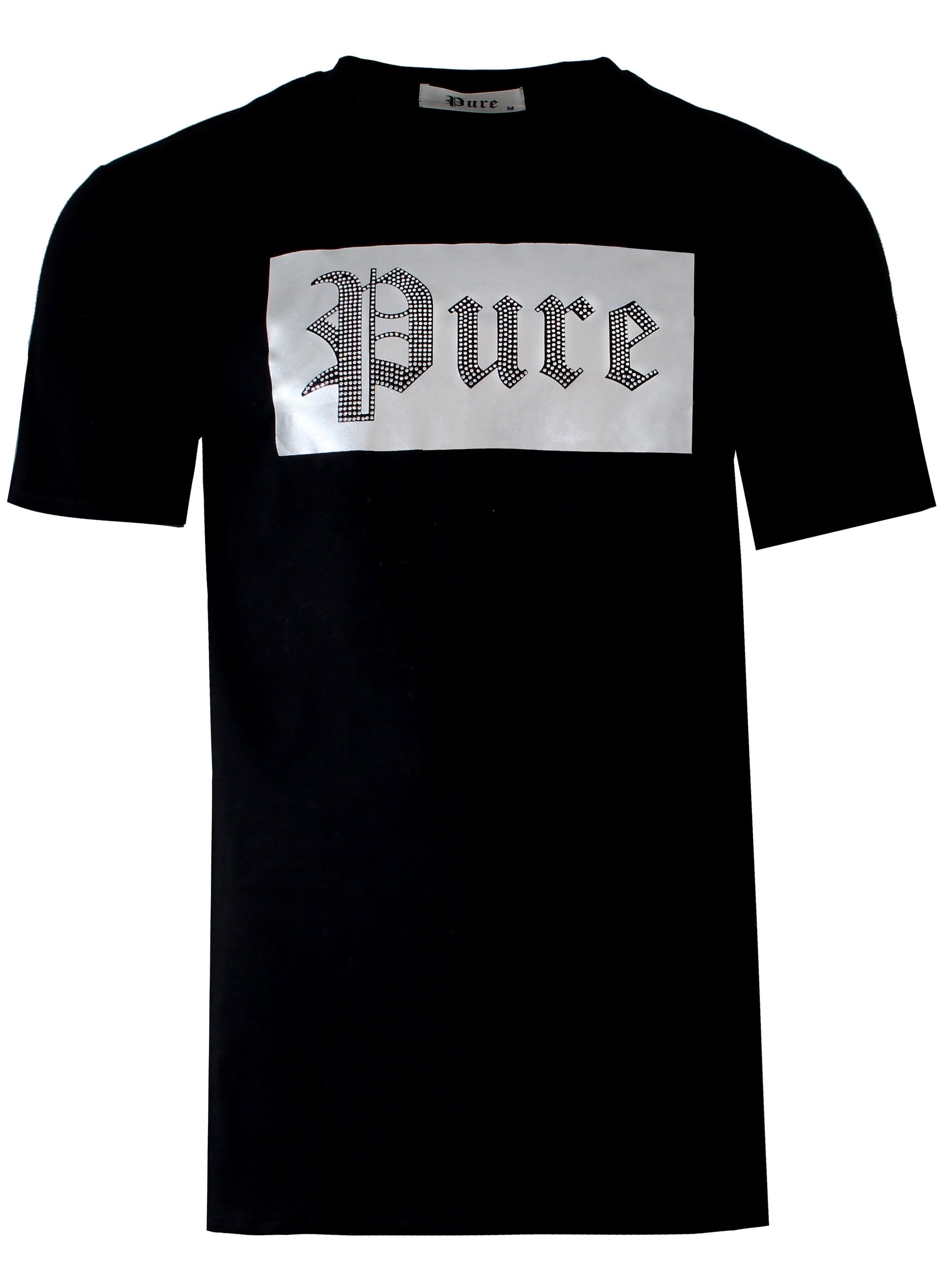 Logo Tee with Diamond Pure Logo