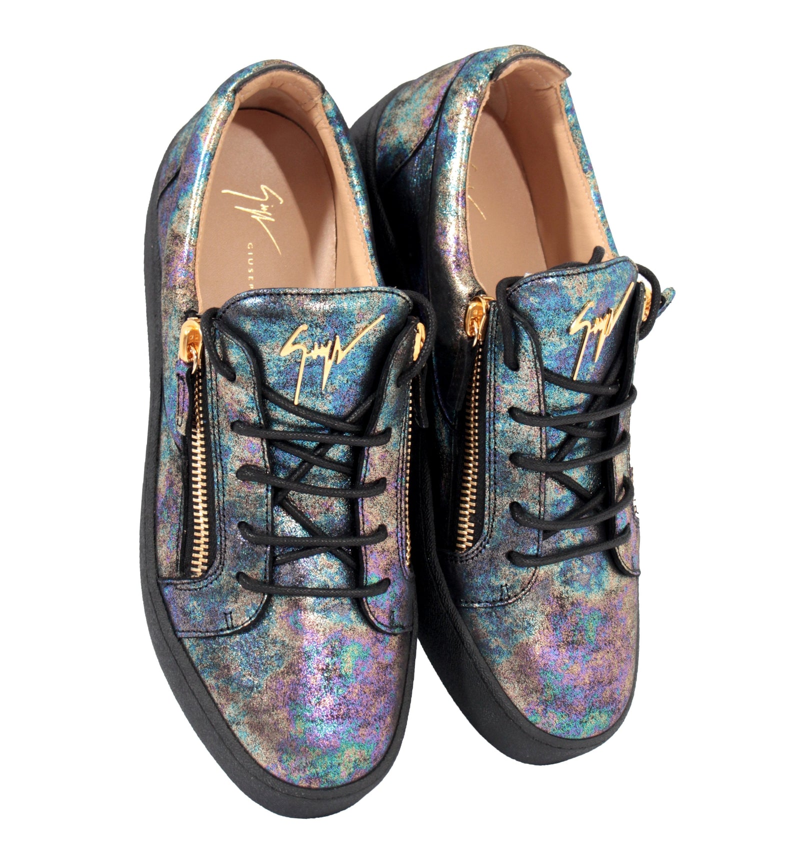 Bergil Metallic Low Top Sneakers