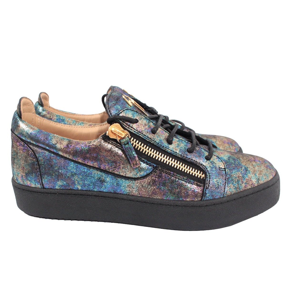 Bergil Metallic Low Top Sneakers