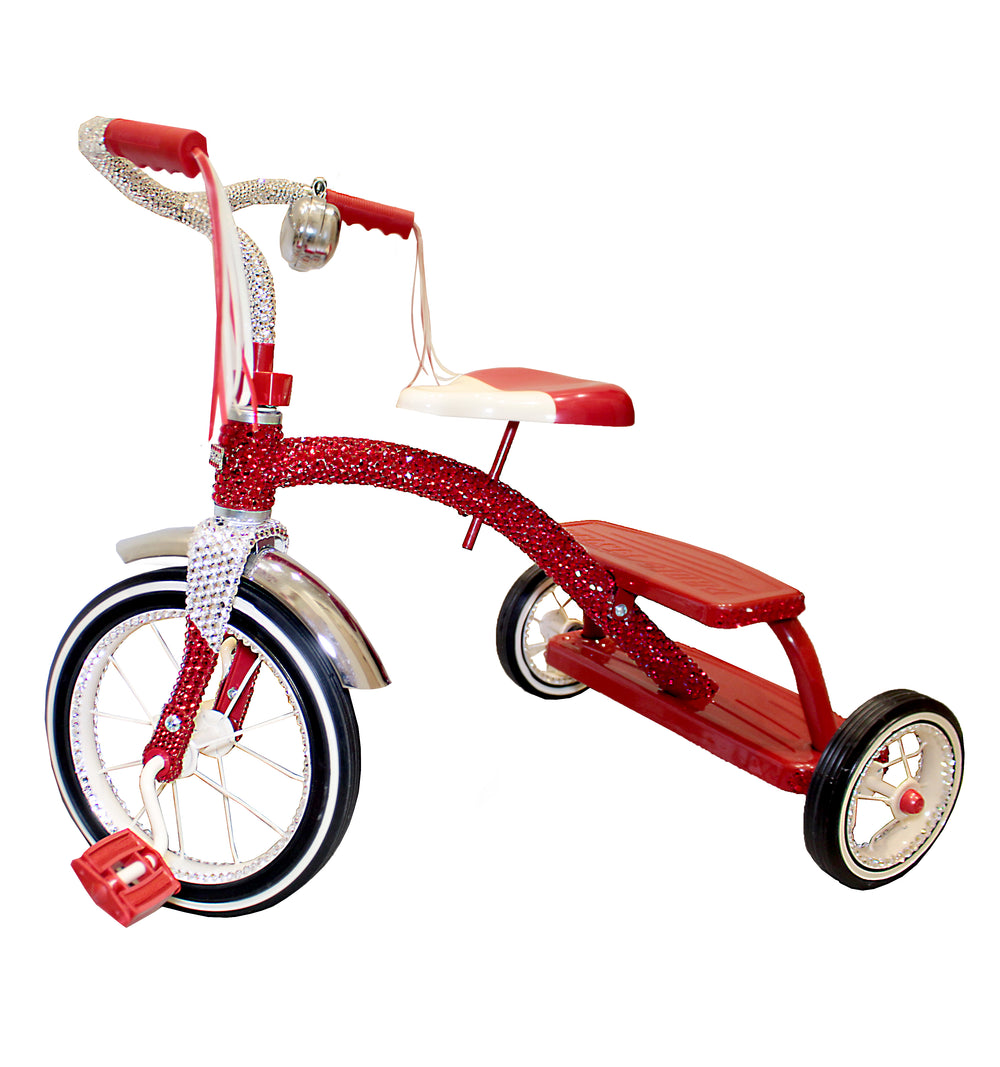 BB Simon B.B. Simon Crystallized Tricycle - Red
