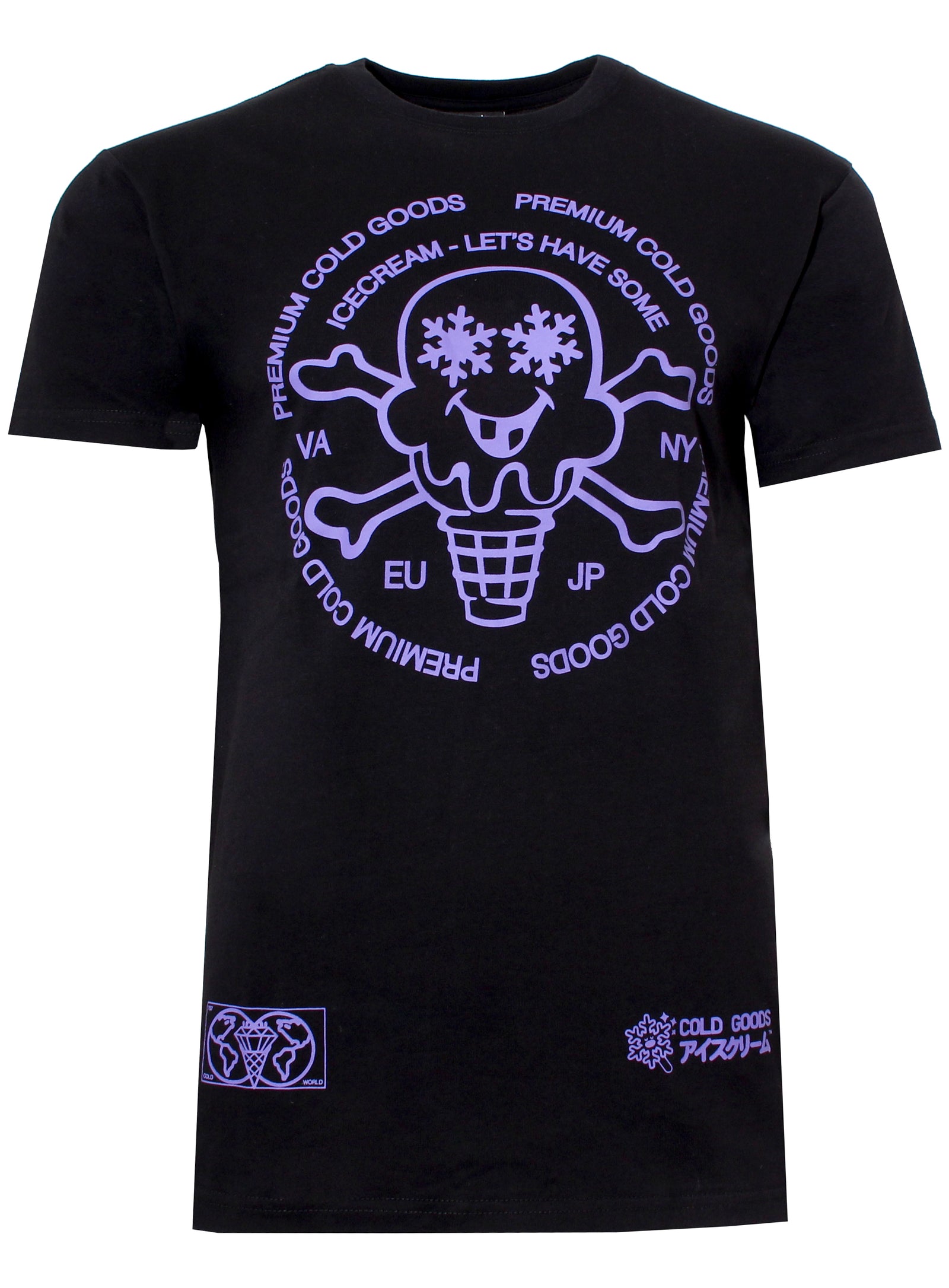 Icecream Snow Patrol Short Sleeve Tee in black – view 1 of 1