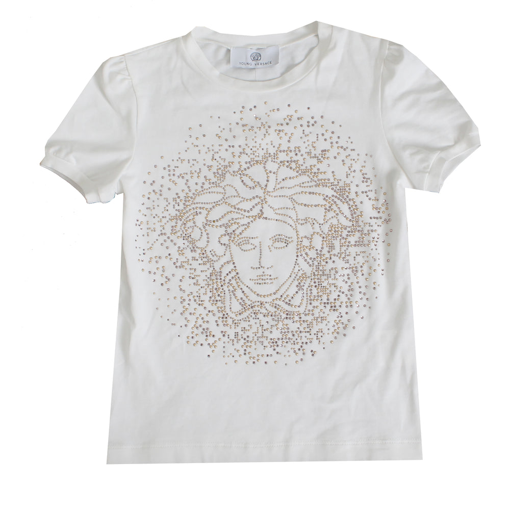 Girls Large Medusa Stone Logo