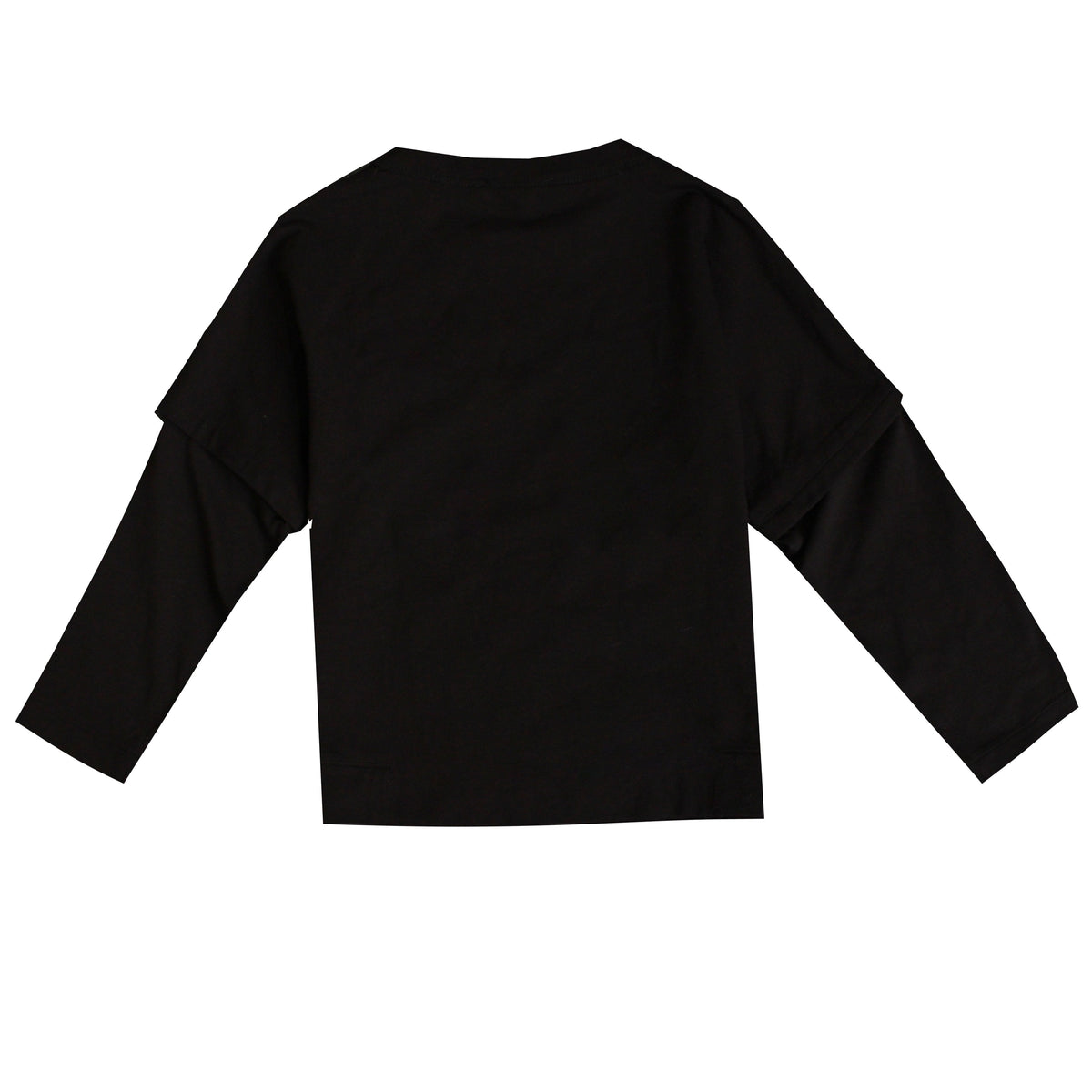 Kids Sweatshirt Crewneck-Black