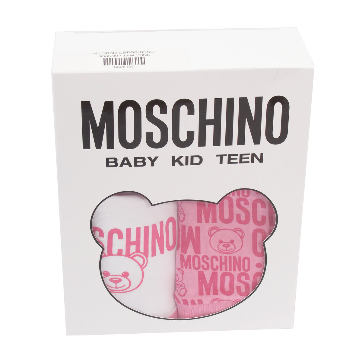 Baby Long Sleeve Footie with Bib and Hat allover print with Gift box