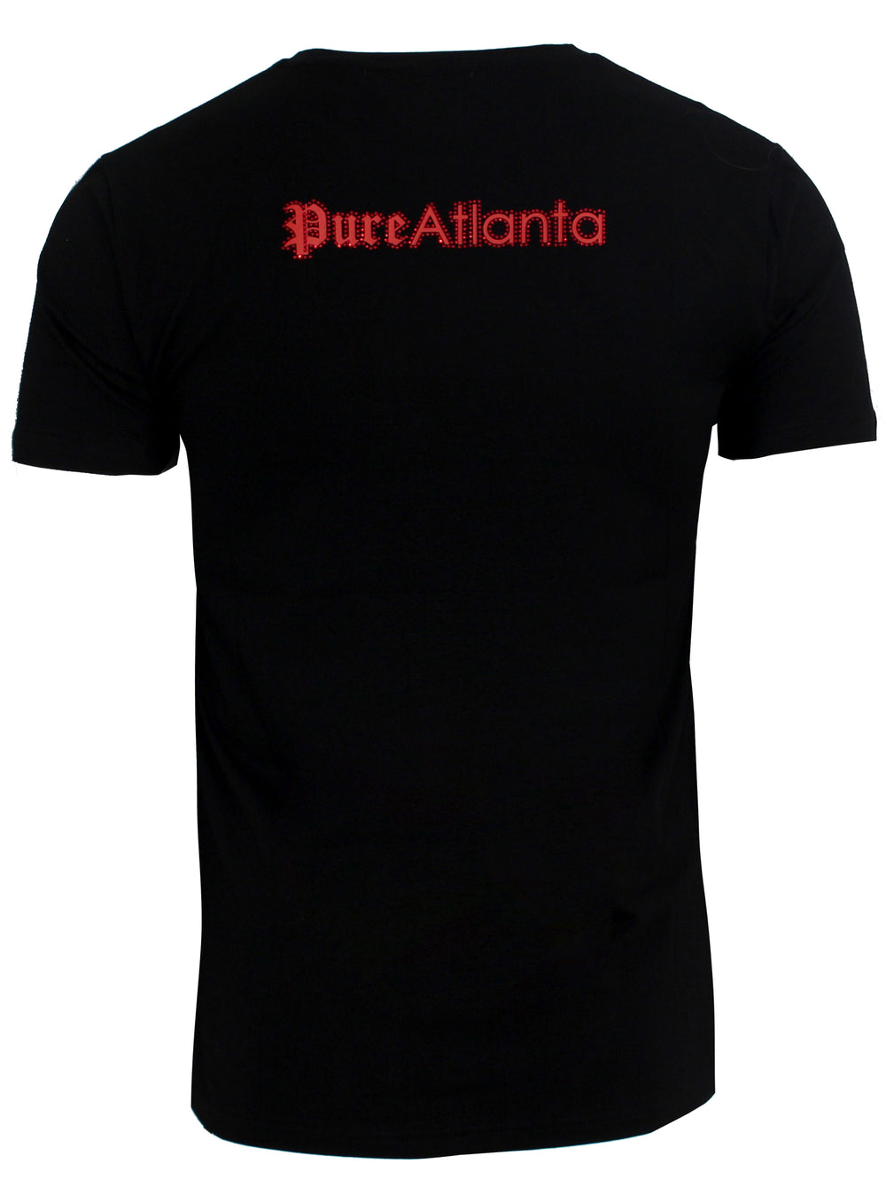 Pure Red Diamond Block Logo Tee in black – view 6 of 8