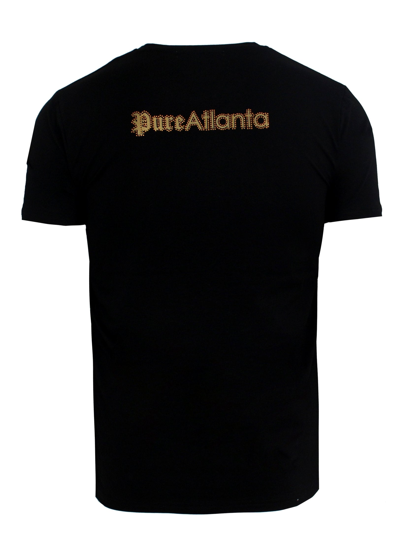 Pure Diamond Block Logo Tee in black/gold – view 5 of 7