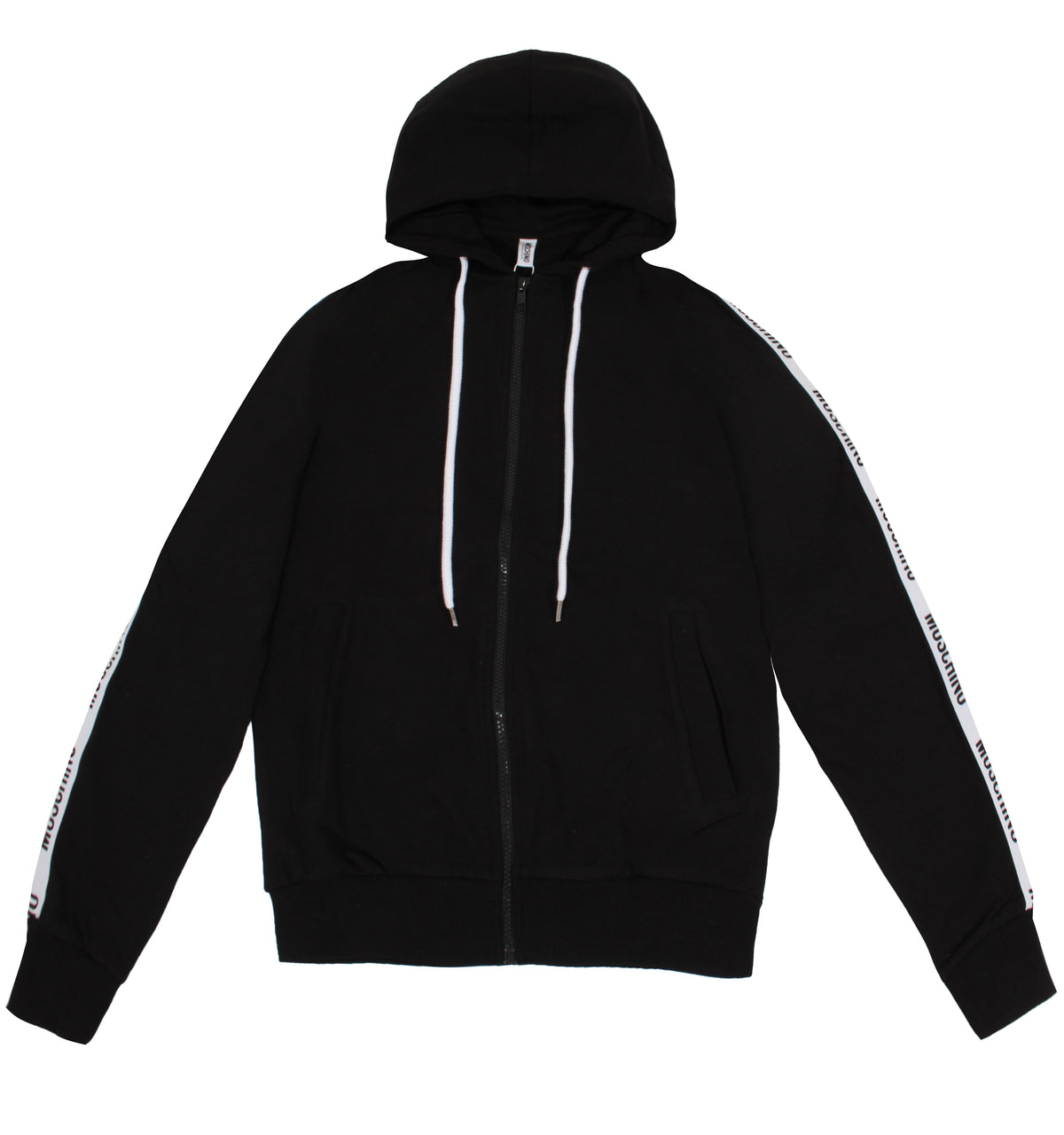 Side Stripe Logo Jacket - Black