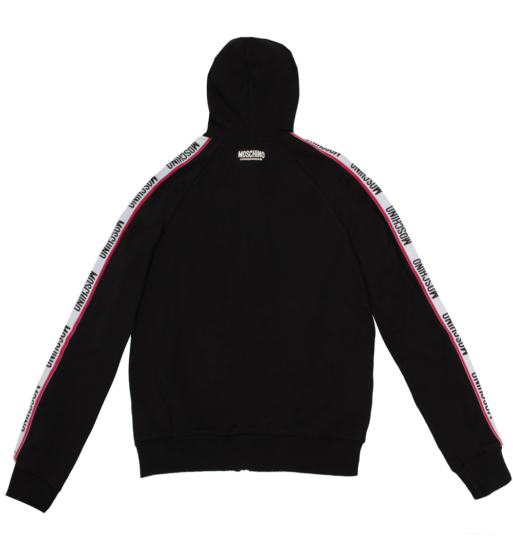 Side Stripe Logo Jacket - Black