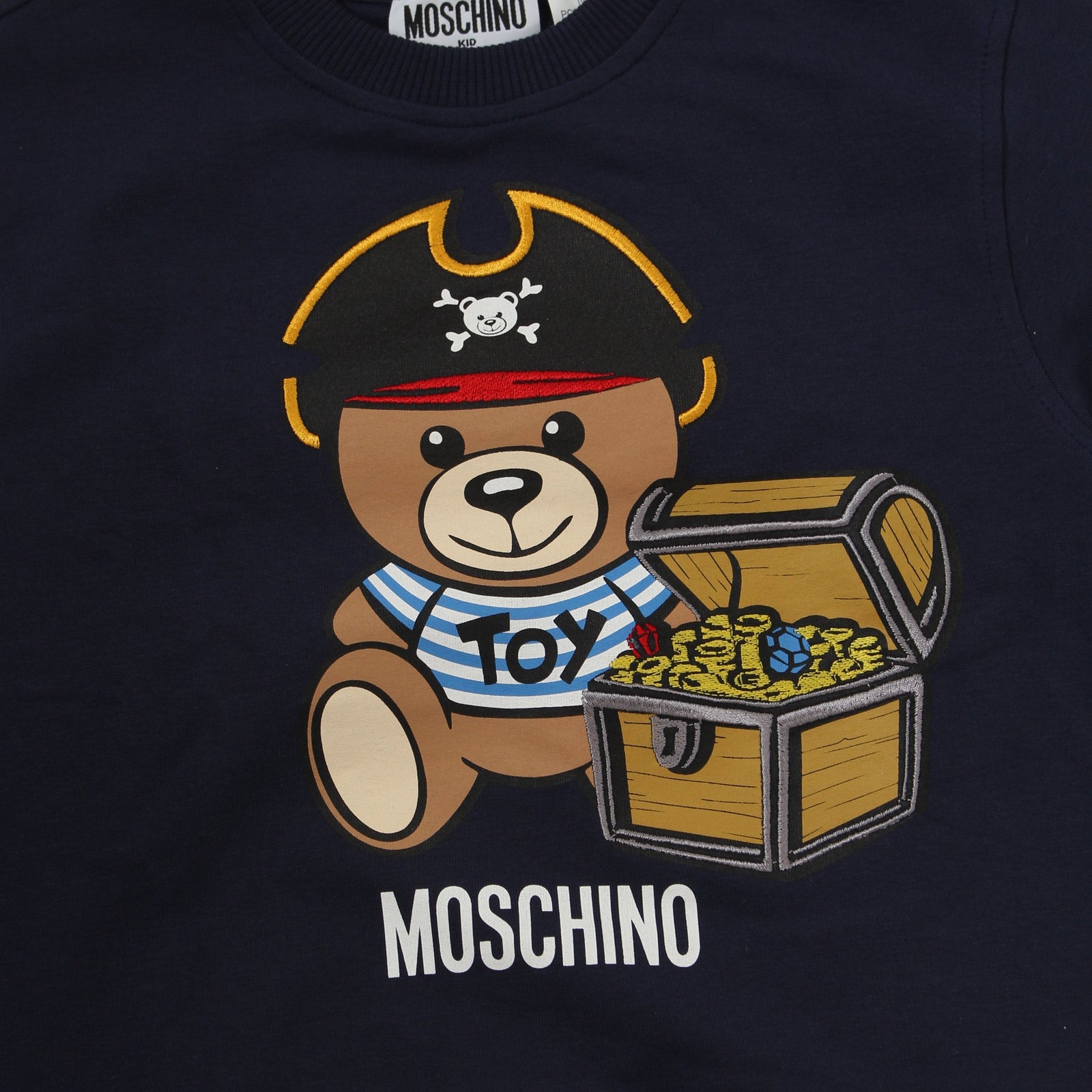 Boys Sweatshirt Pirate Bear Print