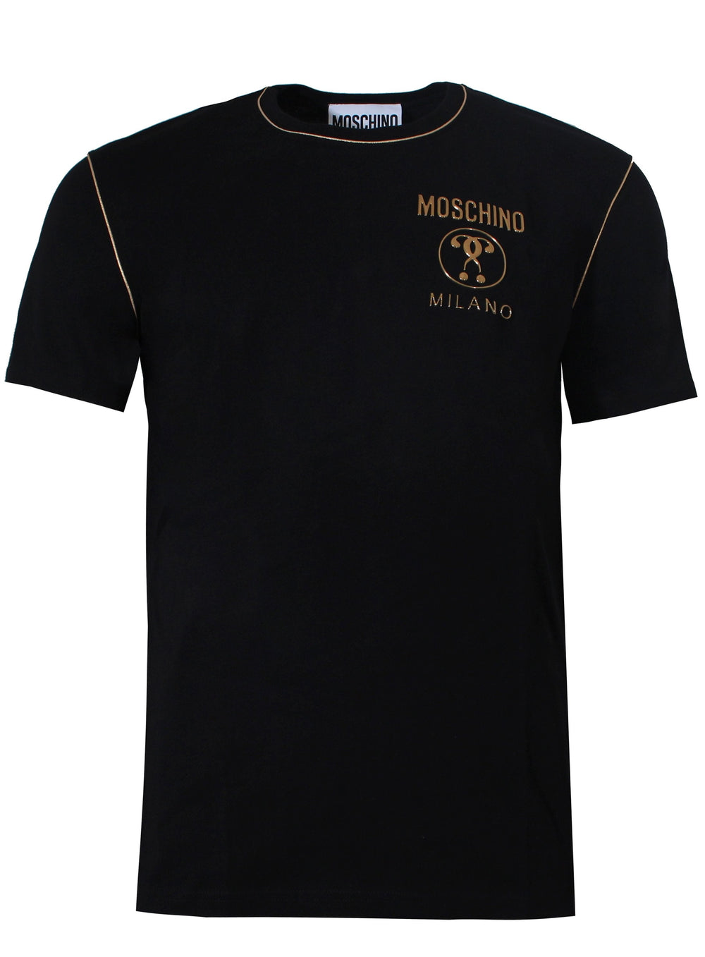 Moschino Logo Black and Gold Tee – view 1 of 2