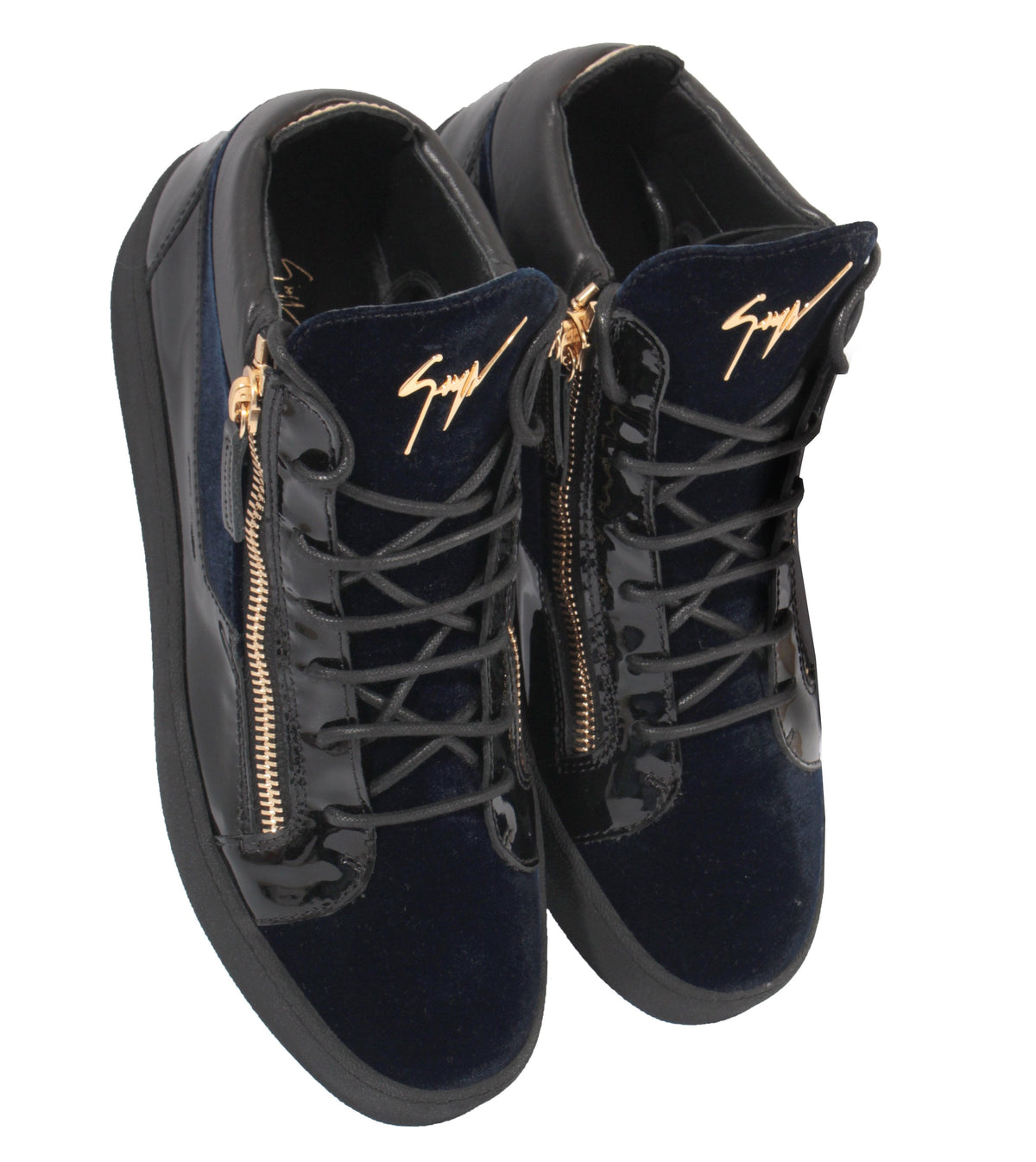 Giuseppe Zanotti Veronica Low-Top Sneaker in navy – view 2 of 2