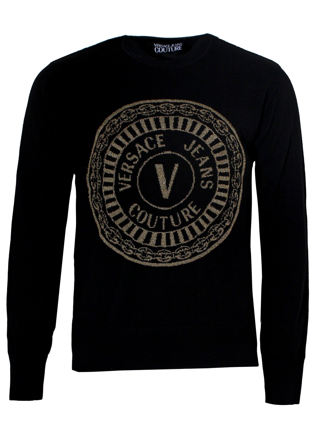 Round Gold Logo Sweater