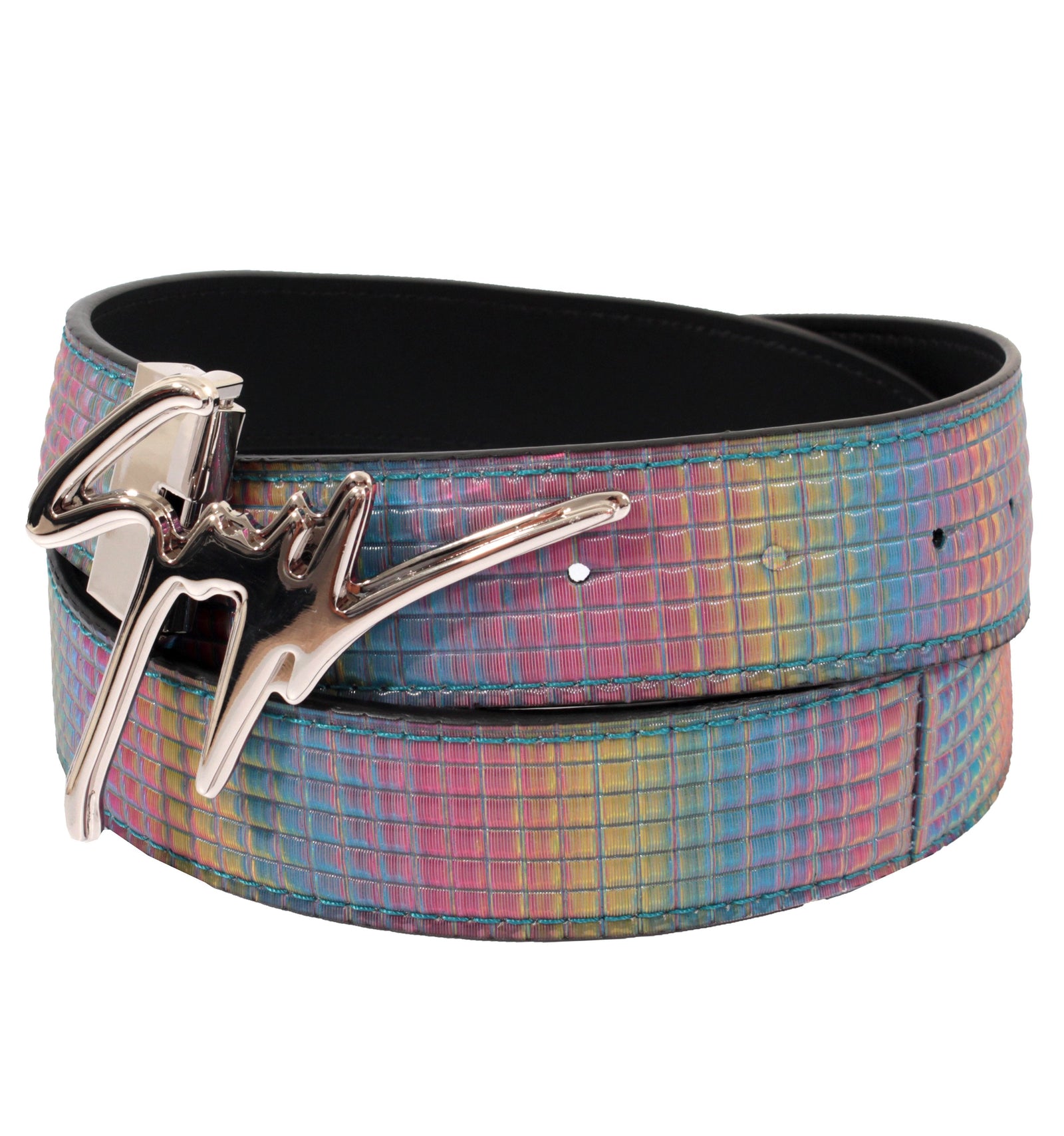 Giuseppe Zanotti Prism Print Belt - Multi – view 2 of 2