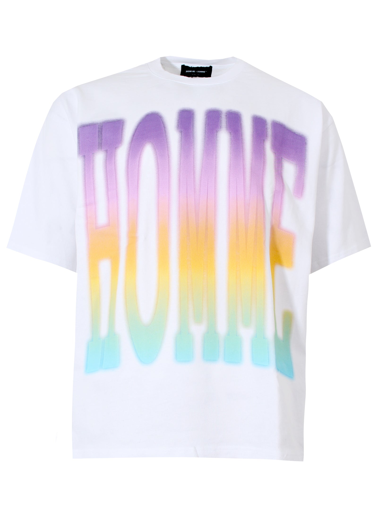Homme + Femme Twilight Short Sleeve Tee in white – view 1 of 2