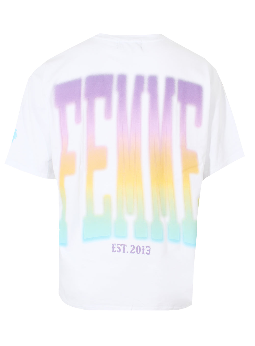 Homme + Femme Twilight Short Sleeve Tee in white – view 2 of 2
