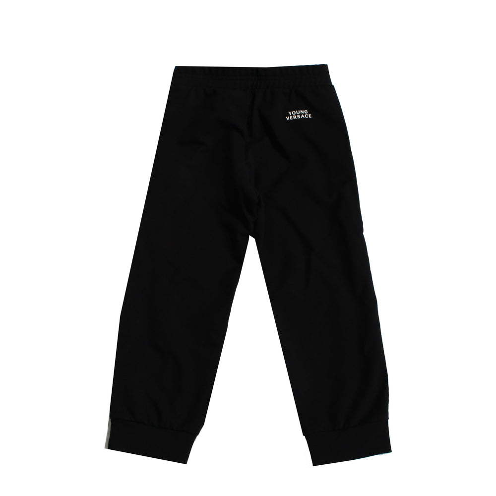 Young Versace Jogging Pants with Barocco Print in black – view 4 of 4