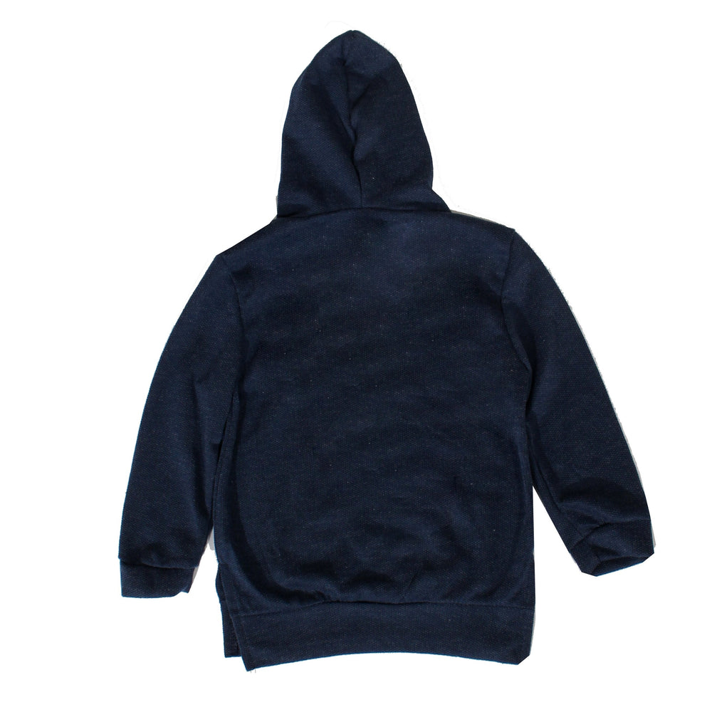 Kids Haus of Jr. Hunter Long Sleeve Hoodie-Navy