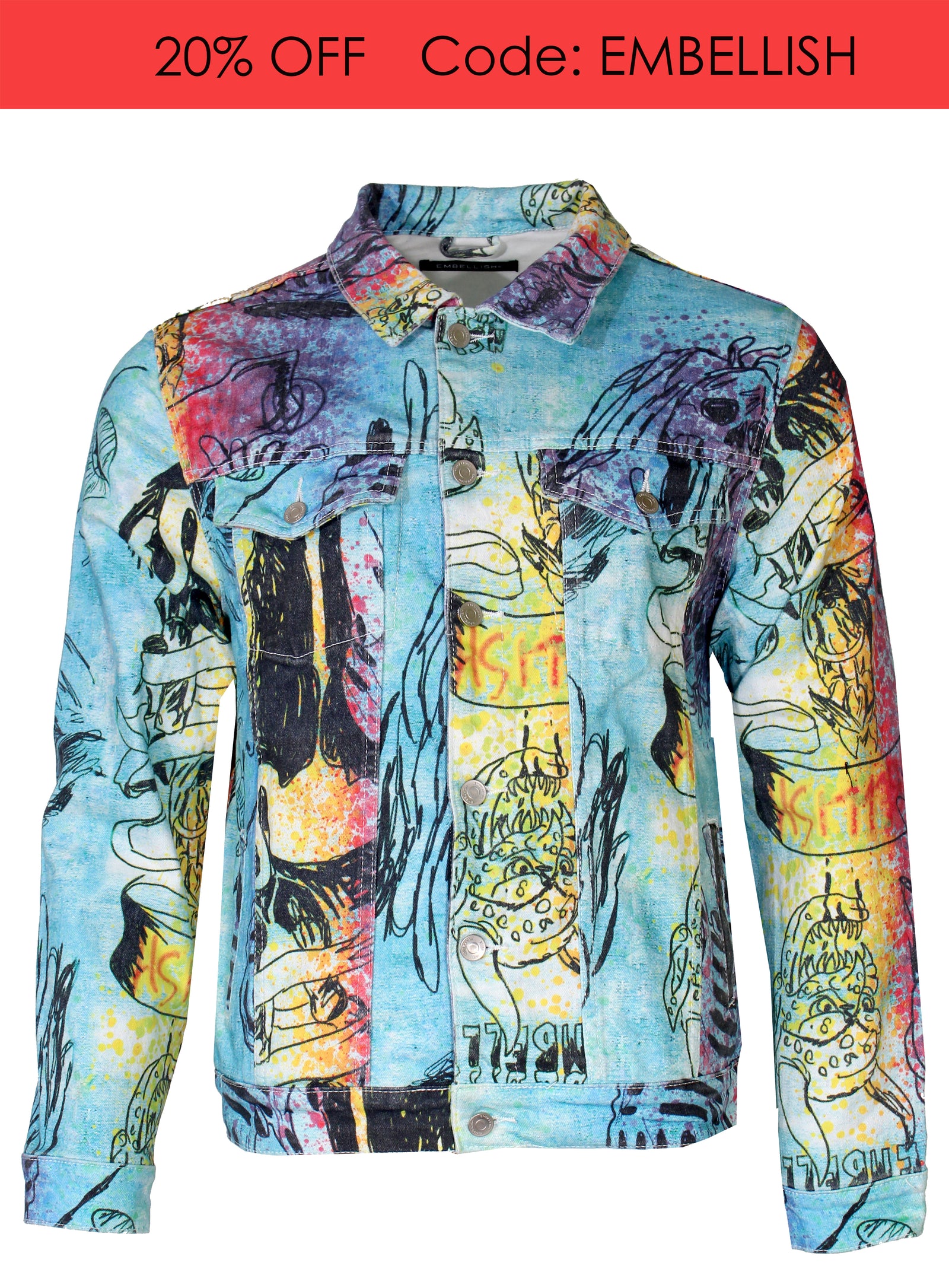Sky Fall Denim Jacket