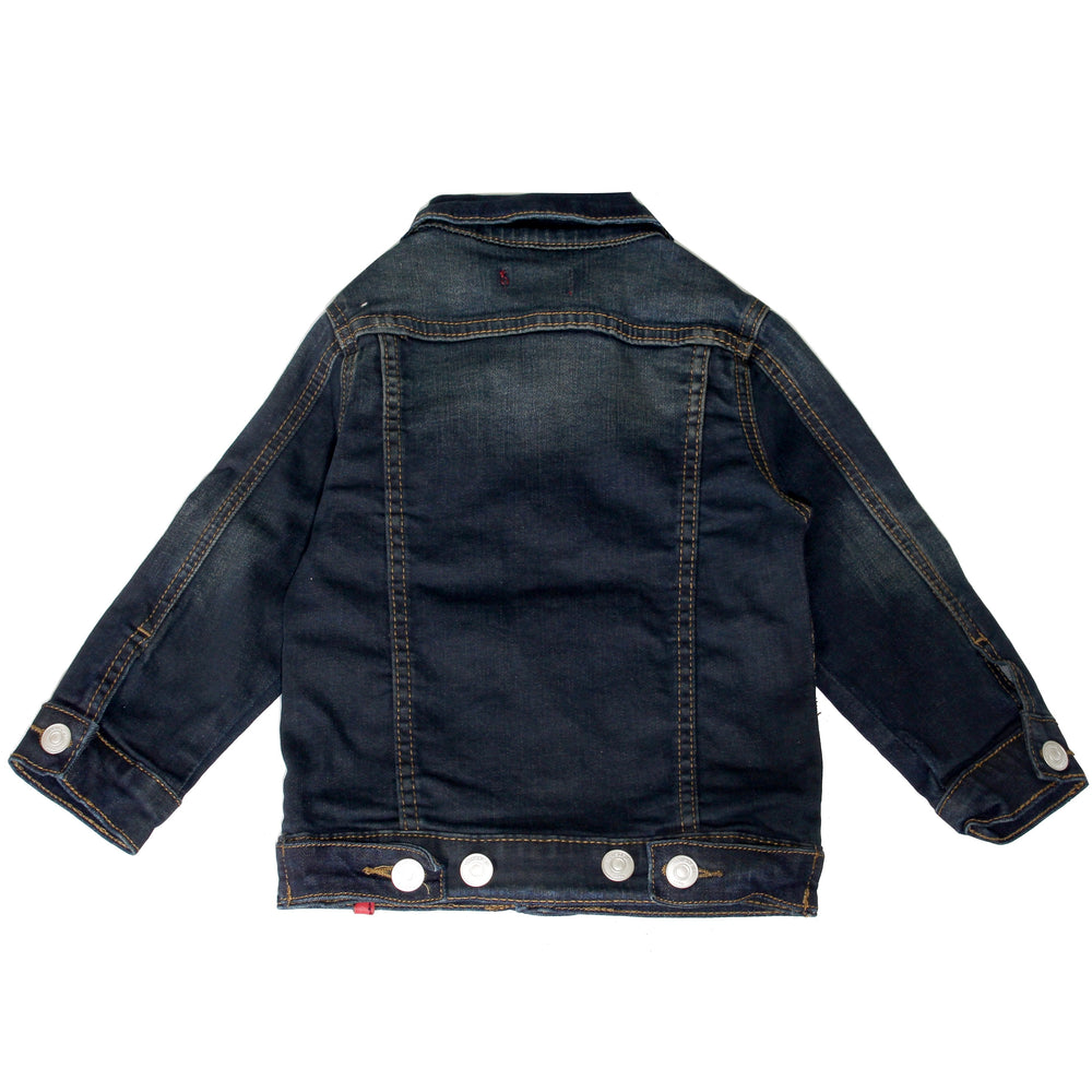Haus of JR kids Ono denim jacket in dark indigo – view 2 of 3