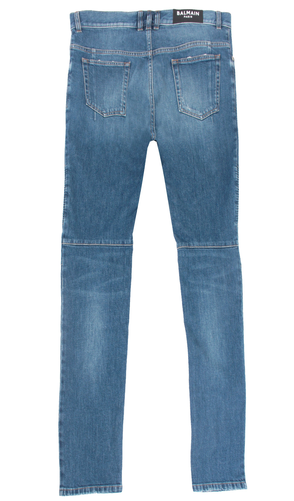 Balmain Ribbed Slim Jeans in blue – view 2 of 2