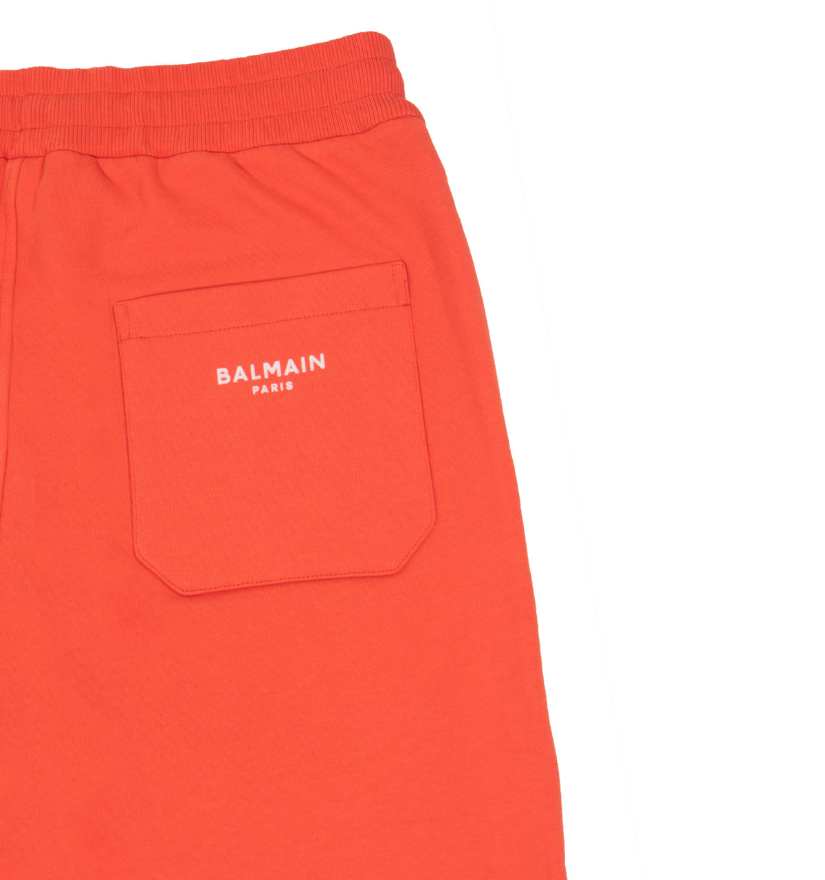 Balmain Flock Bermuda Shorts - Orange