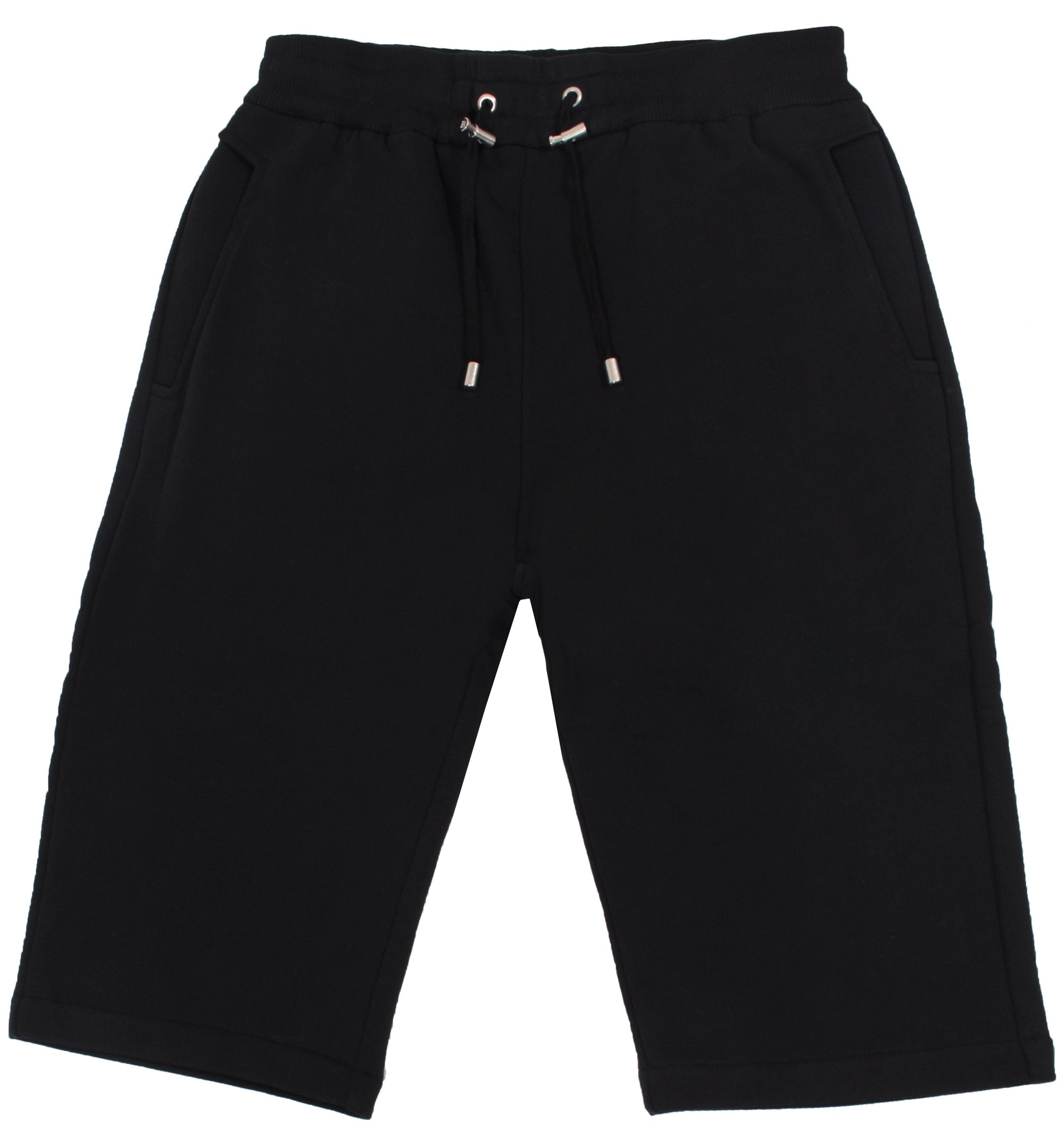 Balmain Flock Bermuda Shorts - Black