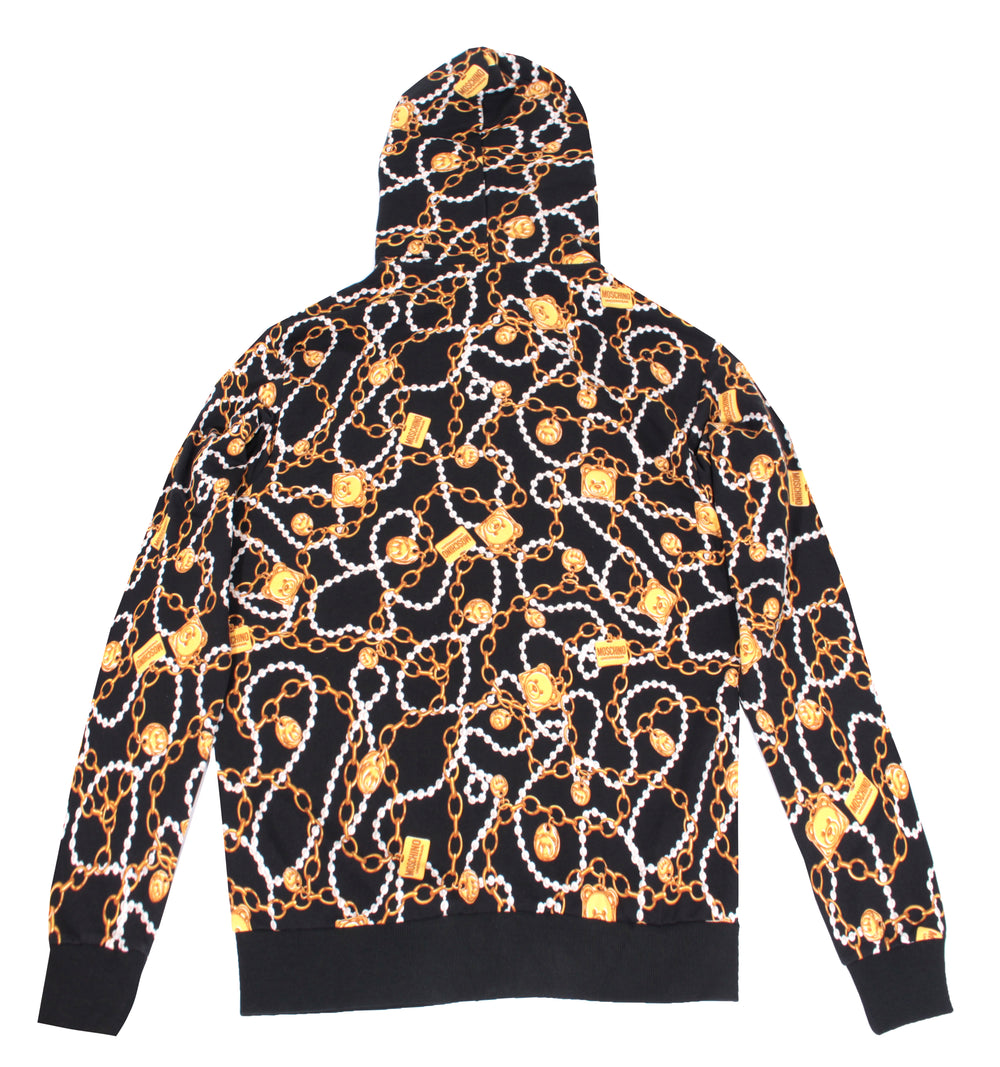 Moschino All Over Bear Chain Sweatshirt in Black – view 3 of 3