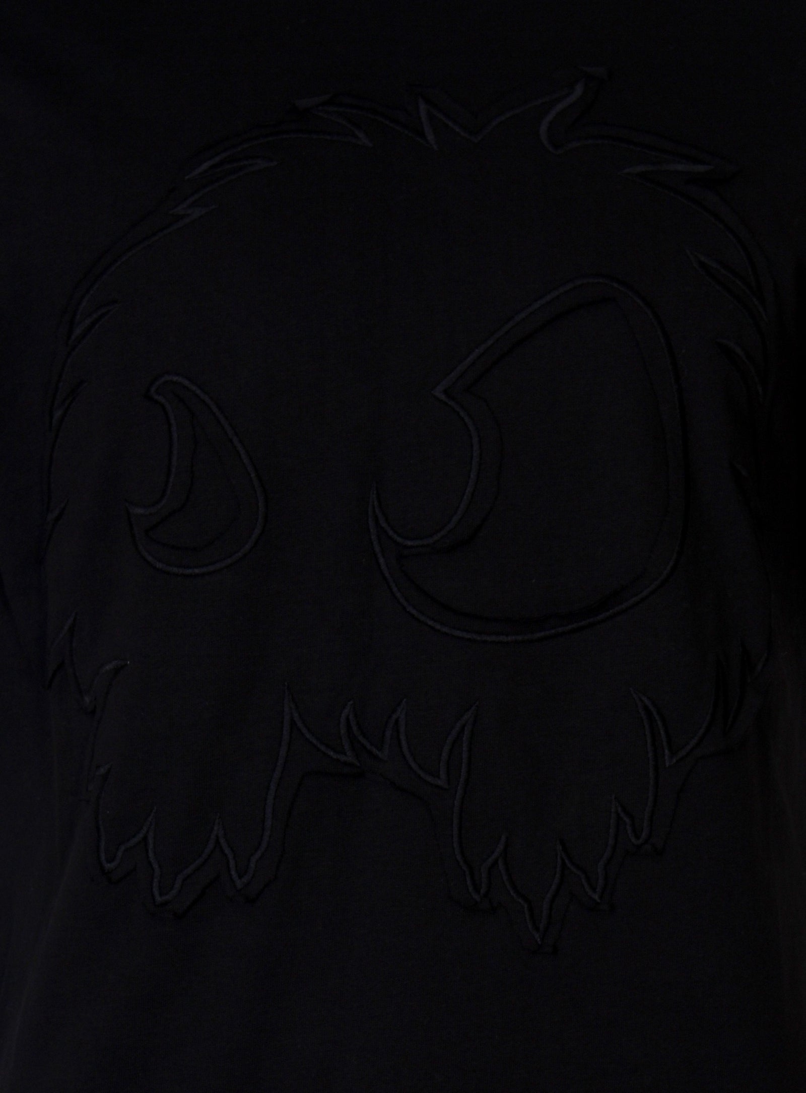 McQ Men's Dropped Shoulder Short Sleeve Tee in black – view 3 of 3