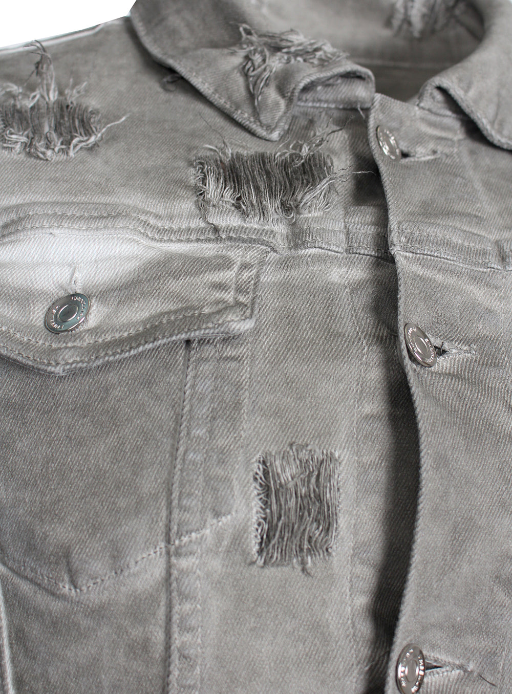 Men's Wilson Denim Jacket-Grey