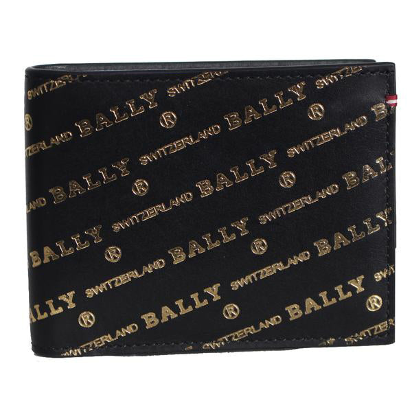 Bally Men's Bevye.OB/04 Wallet-Black and Gold – view 1 of 2