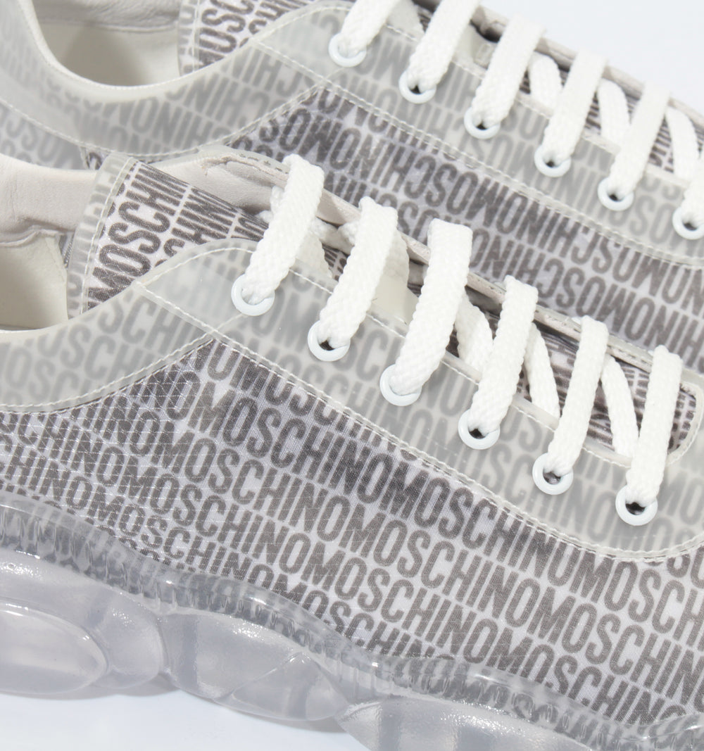 Allover Logo Sneakers - Grey